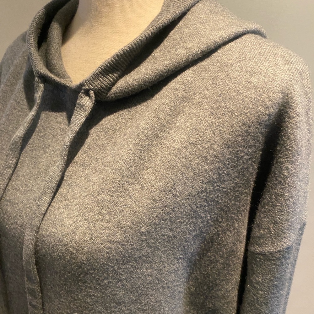 A New Day Women’s Gray Sweater Sweatshirt Hoodie New Soft Cozy XL - Picture 11 of 13